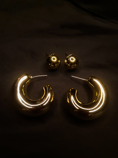 Opulent Halo Hoops